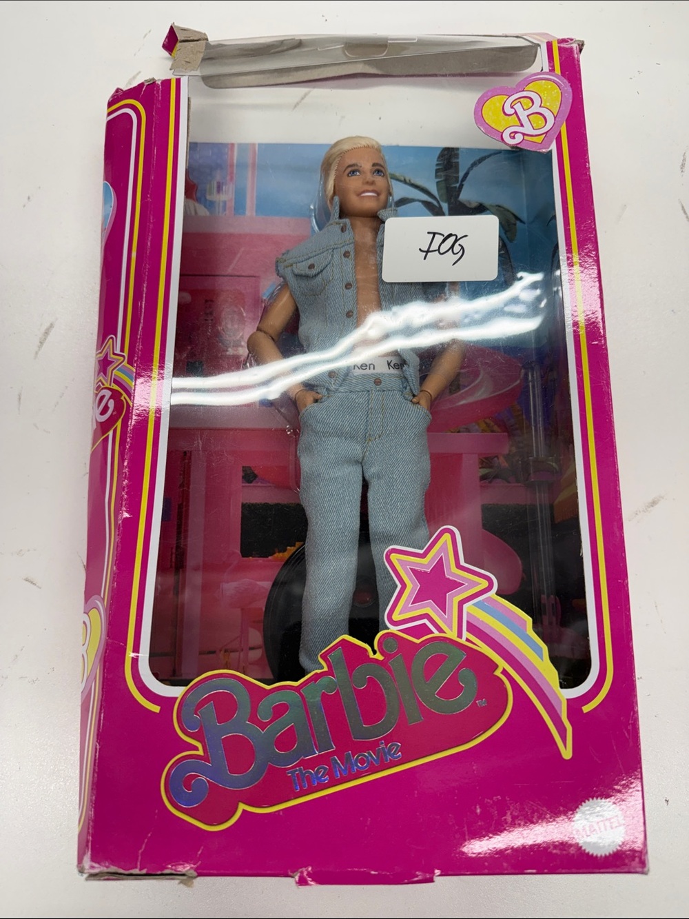 Barbie Light Blue Ken Denim Two-Piece Outfit with Vest